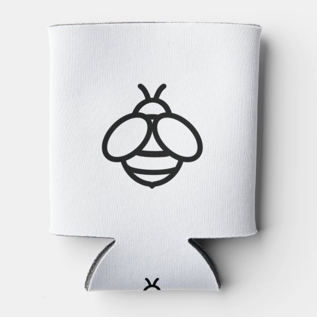 Rafraîchisseur Pour Canette abeilles bee bee bumblebee insecte mignon (Devant)