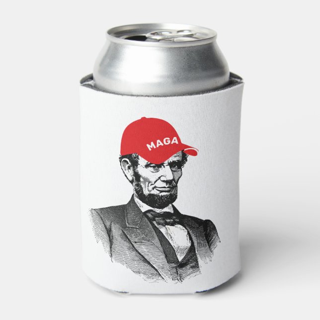 Rafraîchisseur Pour Canette Abraham Lincoln MAGA (Can devant)