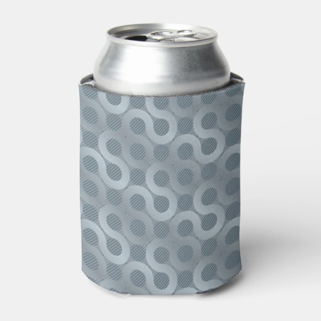 Rafraîchisseur Pour Canette Abstract gray flow background (Can devant)