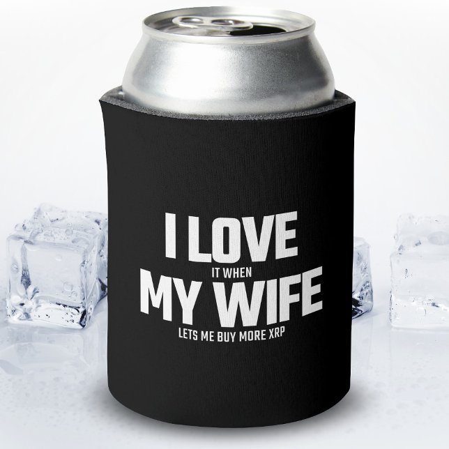 Rafraîchisseur Pour Canette Acheter XRP Crypto - Femme Me Permet D'Acheter Plu (Créateur téléchargé)