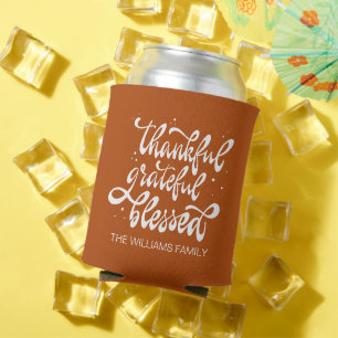 Rafraîchisseur Pour Canette Action de grâce Friendsgiving automne élégant