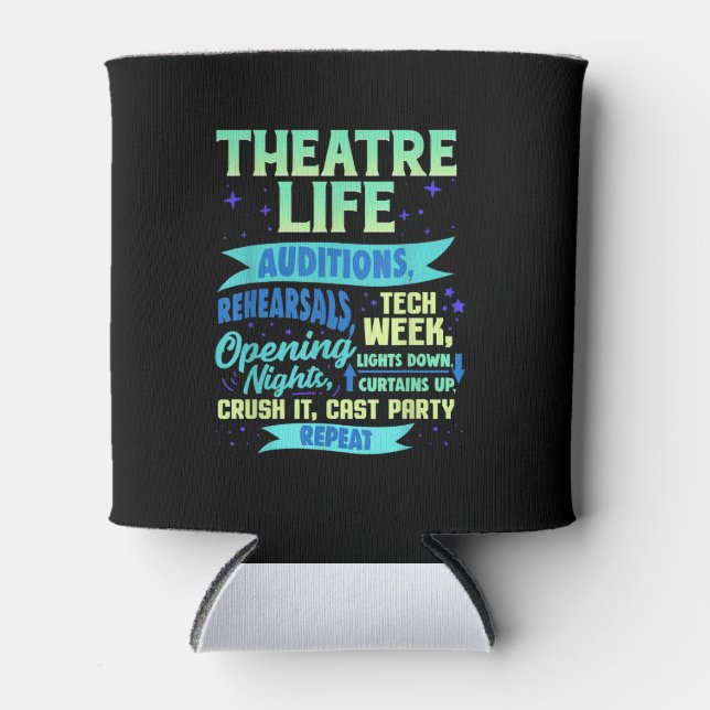 Rafraîchisseur Pour Canette Actress Nerd Actor Musical Acter Spian (Devant)
