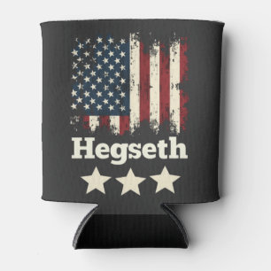 Rafraîchisseur Pour Canette Administration Hegseth Trump Drapeau américain