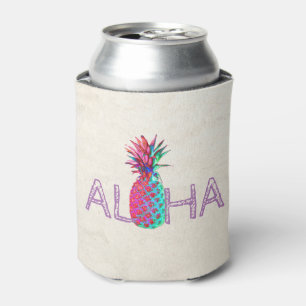 Rafraîchisseur Pour Canette Adorable Aloha Hawaiian Pineappy