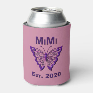 Rafraîchisseur Pour Canette Adorable Papillon Mimi "Est 2020"