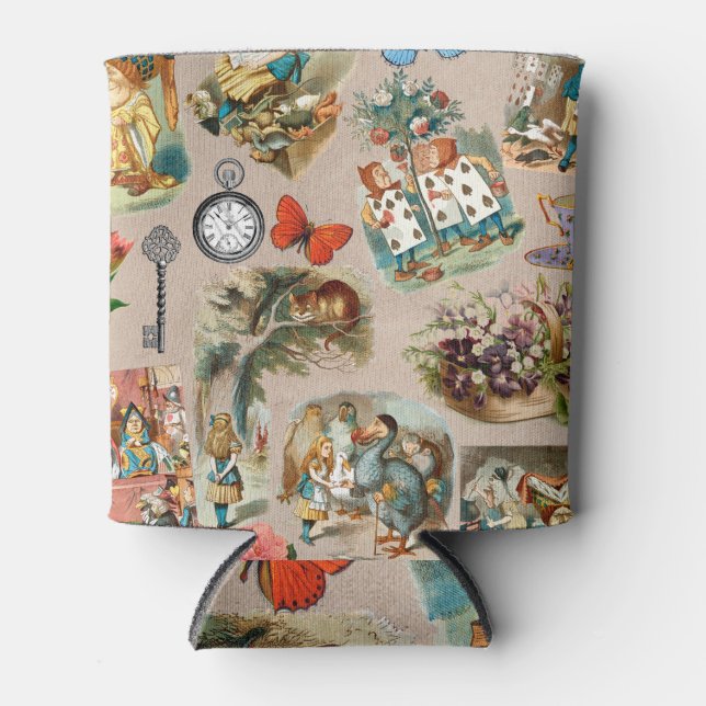 Rafraîchisseur Pour Canette Alice à Wonderland Cheshire Cat Characters (Devant)