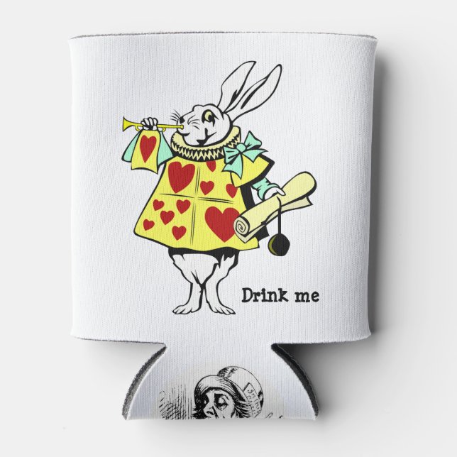 Rafraîchisseur Pour Canette Alice au pays des merveilles "Buvez-moi" (Devant)