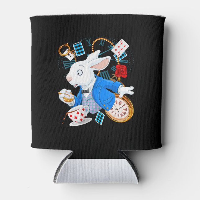 Rafraîchisseur Pour Canette Alice Au Pays Des Merveilles - Lapin Blanc (Devant)