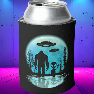 Rafraîchisseur Pour Canette Alien UFO Bigfoot