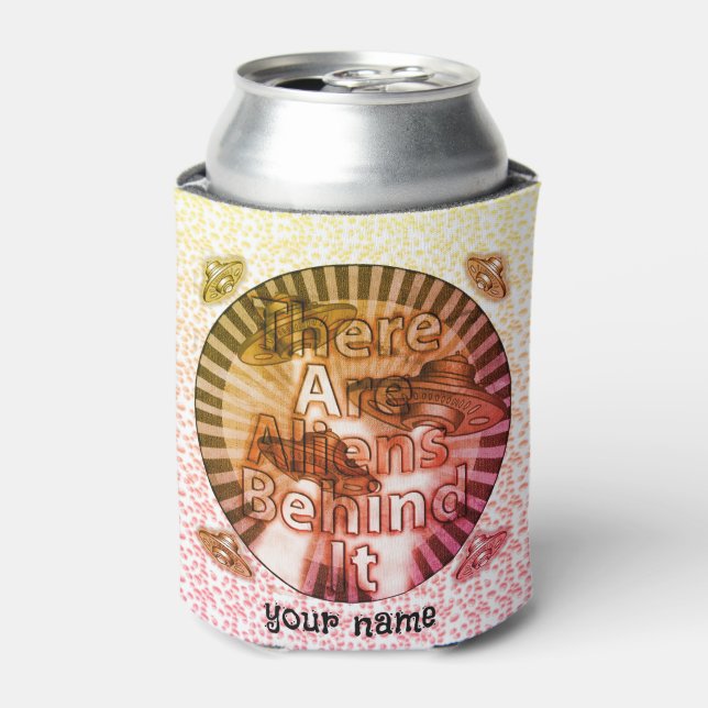 Rafraîchisseur Pour Canette Aliens derrière It Can Cooler (Can devant)