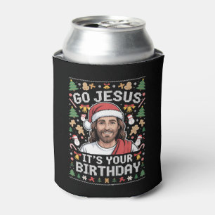 Rafraîchisseur Pour Canette Allez Jésus C'est ton Anniversaire Vilain Chandail