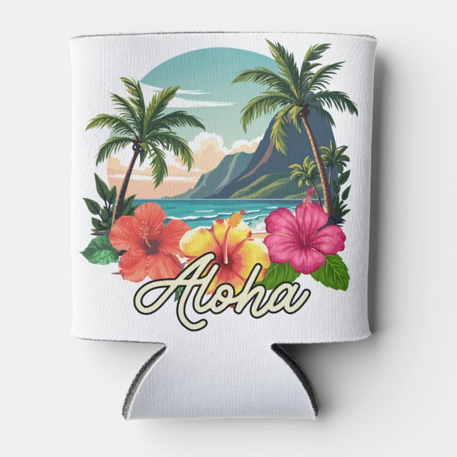 Rafraîchisseur Pour Canette Aloha (Devant)