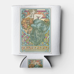 Rafraîchisseur Pour Canette Alphonse Mucha