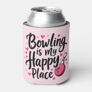Rafraîchisseur Pour Canette Amateur de Bowling Design Rétro Mignon Sportif