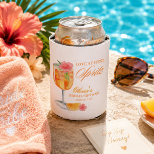 Rafraîchisseur Pour Canette Amour au premier Spritz Enterrement de vie de jeun