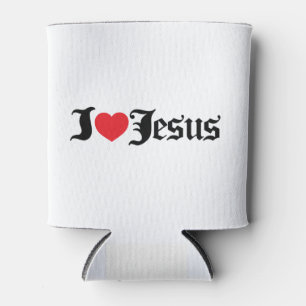 Rafraîchisseur Pour Canette Amour Jésus CG0137 du coeur I