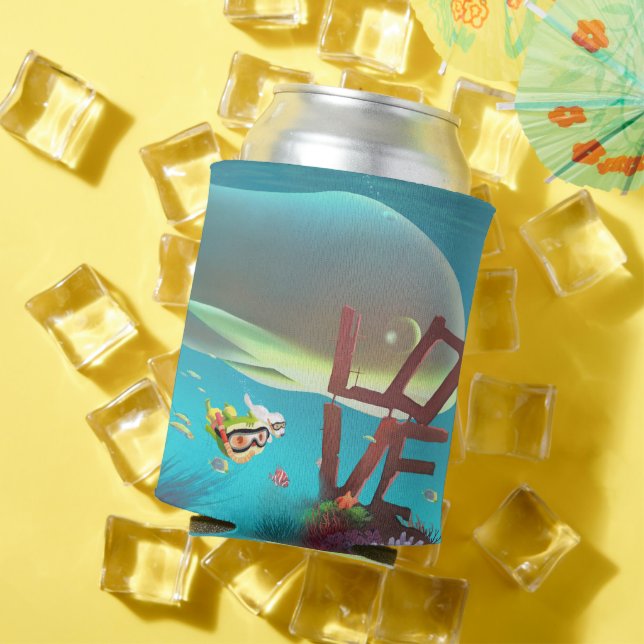 Rafraîchisseur Pour Canette Amour sous-marin (Été in situ)