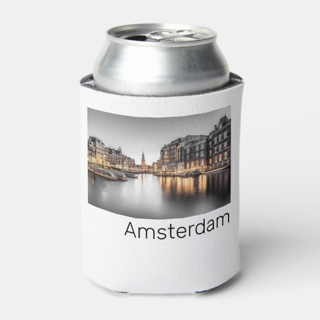 Rafraîchisseur Pour Canette Amsterdam Pays-Bas Holland Souvenir (Can devant)
