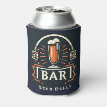 Amusant Bar Belly, logo Beer Mug Personnalisé