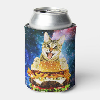 Rafraîchisseur Pour Canette Amusant espace pour chat burger