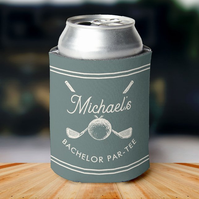 Rafraîchisseur Pour Canette Amusants Golf Bachelor Party Dernière swing avant  (Créateur téléchargé)