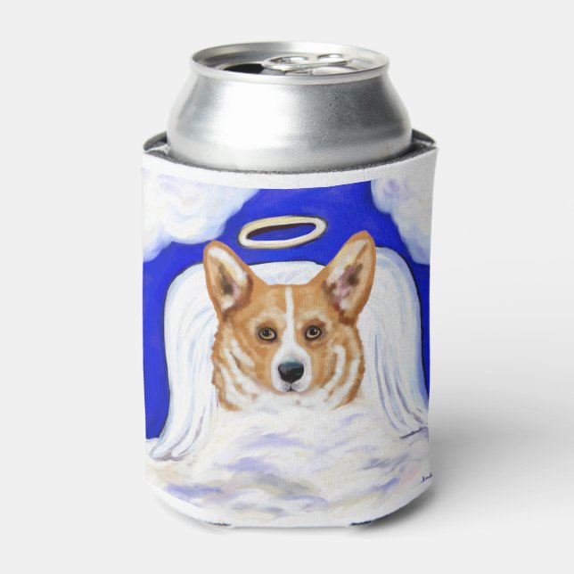 Rafraîchisseur Pour Canette Ange Corgi (Can devant)