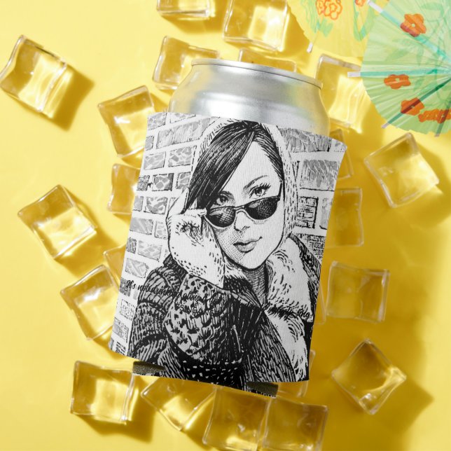 Rafraîchisseur Pour Canette Angela Bingham Boire Cosy (Été in situ)