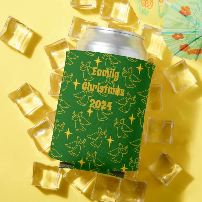 Rafraîchisseur Pour Canette Anges de Noël (Été in situ)