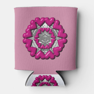 Rafraîchisseur Pour Canette Anneau des Coeurs Valentine