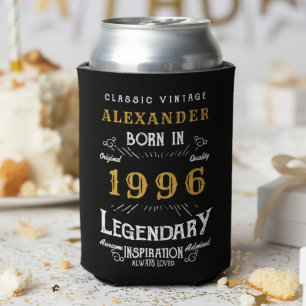 Rafraîchisseur Pour Canette Anniversaire 30 ans personnalisé 1996 Vintage Lége