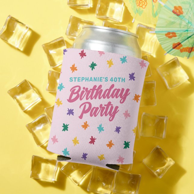 Rafraîchisseur Pour Canette Anniversaire amusant (Été in situ)