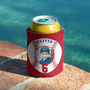 Rafraîchisseur Pour Canette Anniversaire de enfant du baseball Ball Photo