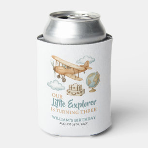 Rafraîchisseur Pour Canette Anniversaire de l'avion Little Explorer