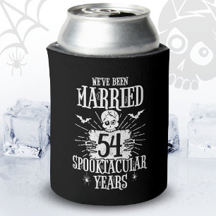 Rafraîchisseur Pour Canette Anniversaire du 54e Mariage de Spooktacular d'Hall