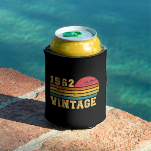 Rafraîchisseur Pour Canette Anniversaire Rétro Vintage Coucher de Soleil 1962