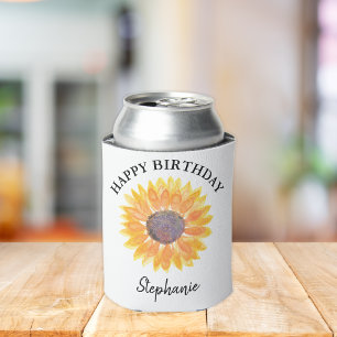 Rafraîchisseur Pour Canette Anniversaire Tournesol