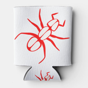 Rafraîchisseur Pour Canette Ant Legs Antennas Rouge