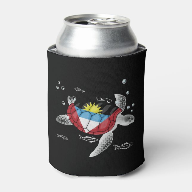 Rafraîchisseur Pour Canette Antigua-Et-Barbuda Turtle (Can devant)