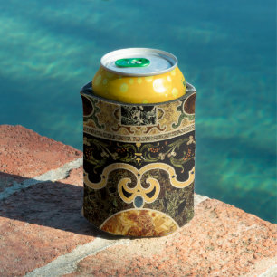 Rafraîchisseur Pour Canette Antique Ornementale Italien Motif en pierre