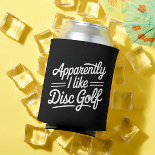 Rafraîchisseur Pour Canette Apparemment j'aime le golf à disque Amateur de gol