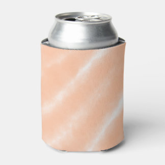 Rafraîchisseur Pour Canette Aquarelle couleur Fuzz Peach Motif Abstrait