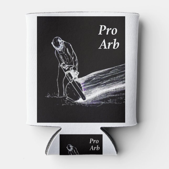 Rafraîchisseur Pour Canette Arboriste Chainsaw (Devant)