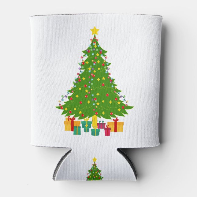 Rafraîchisseur Pour Canette Arbre de Noël (Devant)