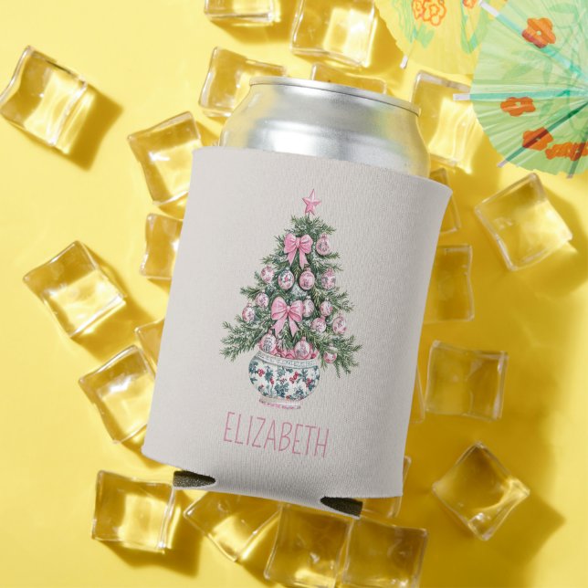 Rafraîchisseur Pour Canette Arbre de Noël personnalisé Prépa Chinoiserie (Été in situ)