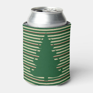 Rafraîchisseur Pour Canette Arbre de Noël rayé