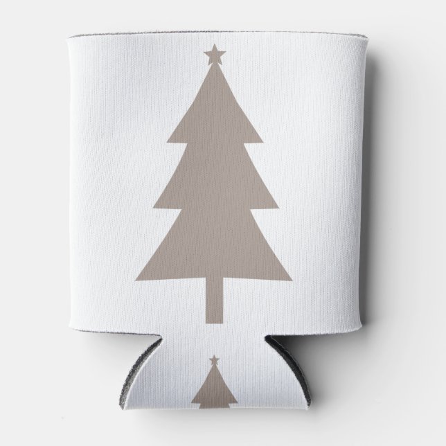 Rafraîchisseur Pour Canette Arbre de Noël Silhouette 7 (Devant)