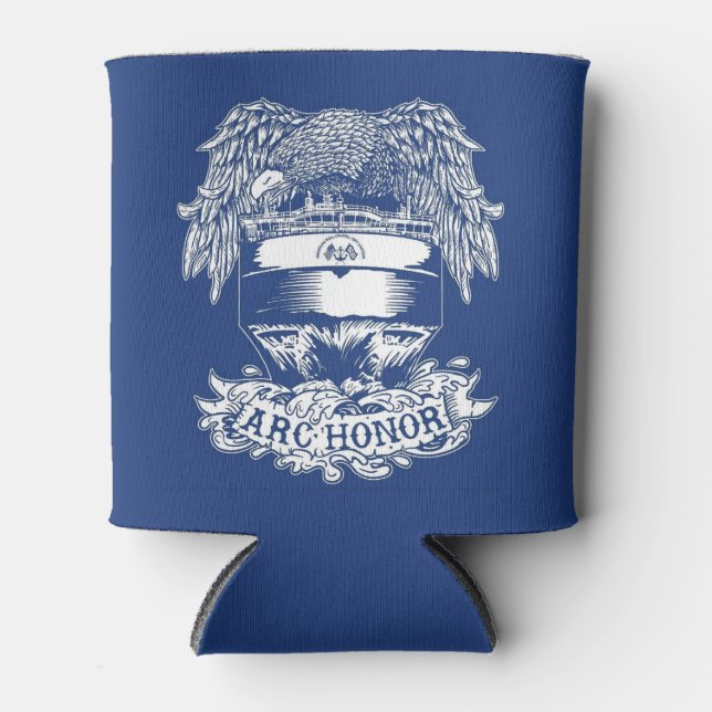 Rafraîchisseur Pour Canette ARC Honor Eagle Coozie (Devant)