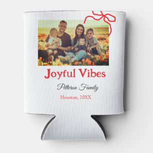 Rafraîchisseur Pour Canette Arc rouge joyeuse Vibes ajouter nom de famille pho