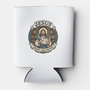 Rafraîchisseur Pour Canette Archive de carte de bibliothèque Jésus Archive de