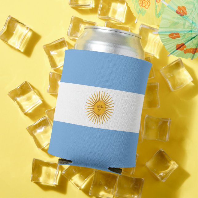 Rafraîchisseur Pour Canette Argentina flag (Été in situ)